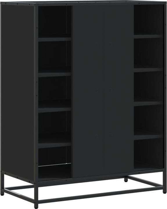 Actual product image VidaXL Shoe cabinet Shoe rack Shoe rack Shoe storage Hallway Black