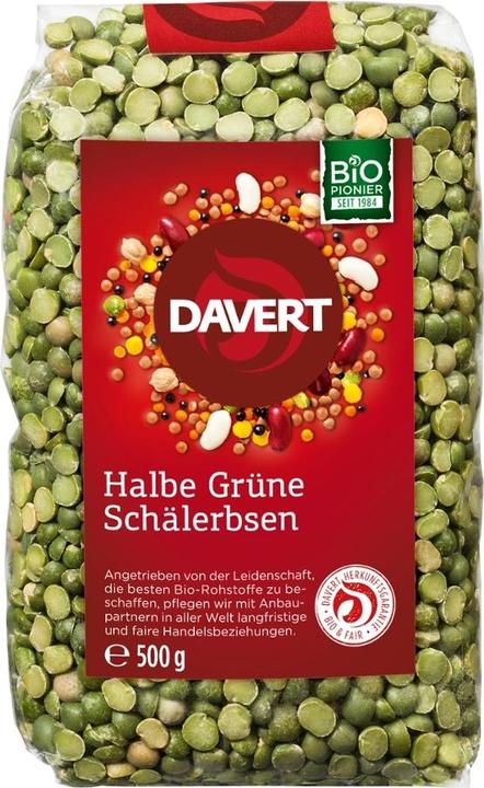 Actual product image Davert Half green shelling peas (500 g)