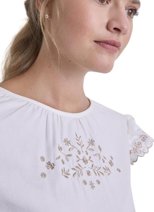 Actual product image Vertbaudet Festive cotton/viscose maternity blouse (44)