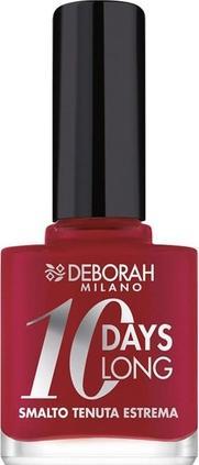 Produktbild Deborah Milano 10 Days Long Nail Enamel No.886 (Vintage Red)