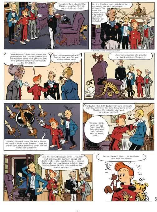 Image du produit Spirou et Fantasio 55 : La mémoire du futur (Benjamin Abitan, Sophie Guerrive, Allemand)