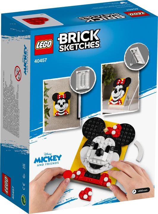 Immagine prodotto LEGO Schizzi di mattoni - Minnie Mouse (40457, LEGO Disney, Set LEGO rari)