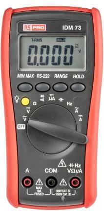 Actual product image Rs Pro IDM73 Digital Multimeter (CAT III)