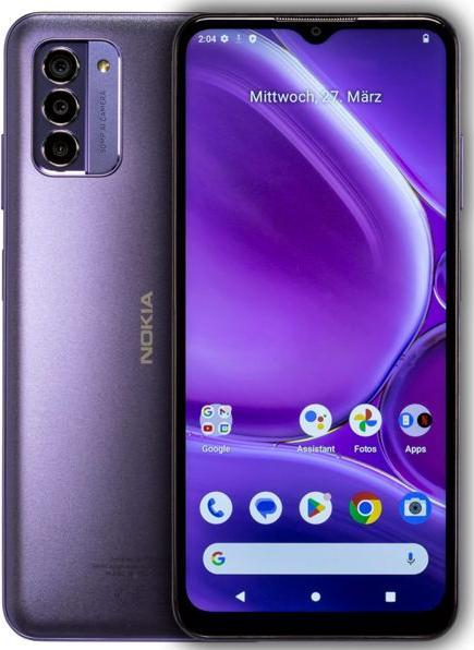 Image du produit Nokia G42 5G (128 Go, Purple, 6.56", Double SIM, 50 Mpx, 5G)