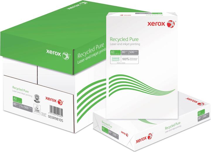 Image du produit Antalis Papier à copier Xerox Recycled Pure A3, 80 g/m², 2500 pièces (80 g/m², 2500 x, A3)