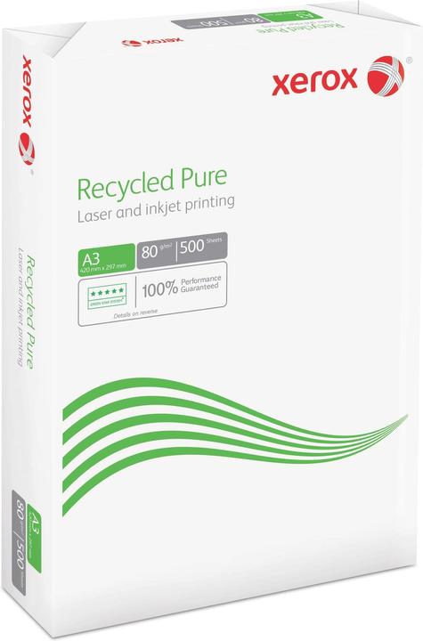 Image du produit Antalis Papier à copier Xerox Recycled Pure A3, 80 g/m², 2500 pièces (80 g/m², 2500 x, A3)