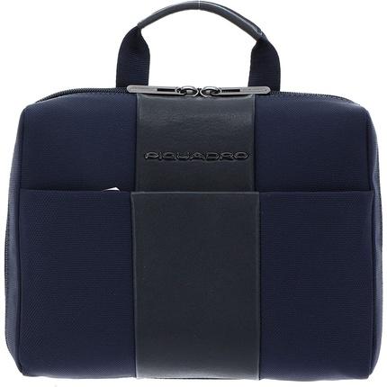 Piquadro Brief Toiletry Bag 26 Cm Blu Onesize