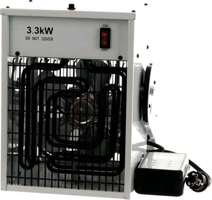 Actual product image Master Electric heater with fan33 kW (3300 W)