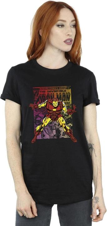Immagine prodotto Iron Man Gradient Comic Maglietta Ampia Donna (L)