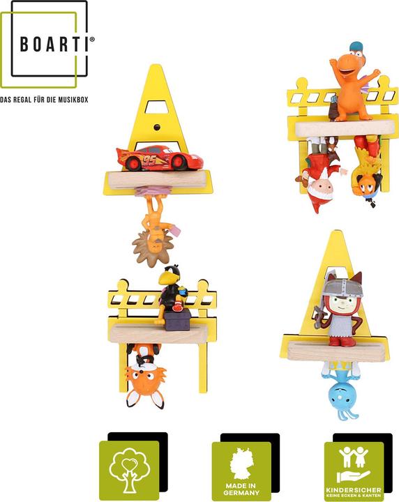 Image du produit VCM Étagère Chantier Enfants Toniebox Tonies