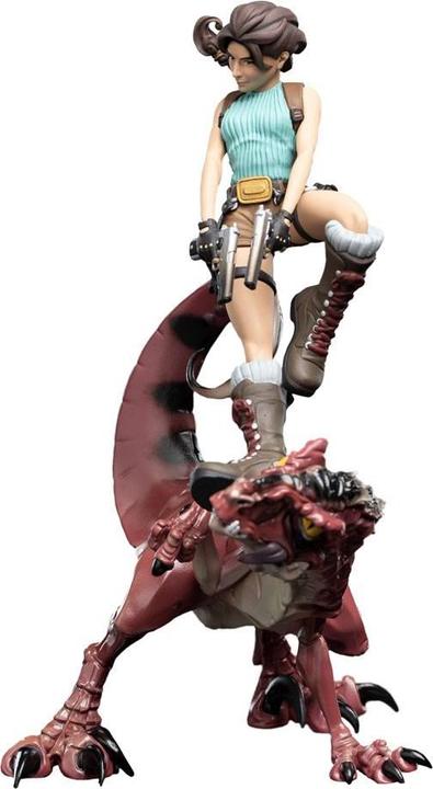 Immagine prodotto Weta Workshop Tomb Raider figurina Mini Epics Lara Croft & Raptor 24 cm