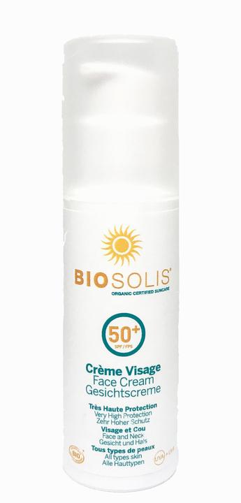 Image du produit Biosolis Crème pour le visage (Crème solaire visage, SPF 50, 50 ml)