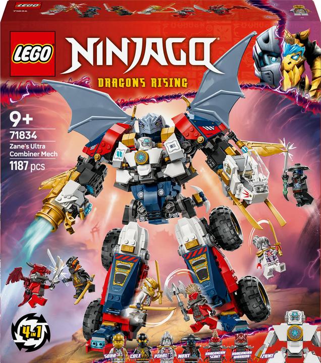 Produktbild LEGO Zanes Ultra-Kombi-Mech (71834, LEGO Ninjago)