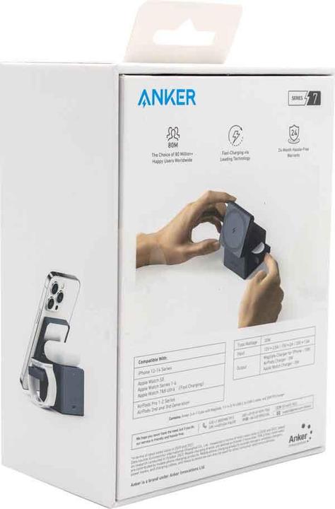 Produktbild Anker 3-in-1 Cube with MageSafe 2B2 (30 W)