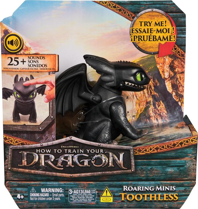 Produktbild Spin Master SpinMaster Dragons Movie - Interaktive Mini-Drachen-Ohnezahn
