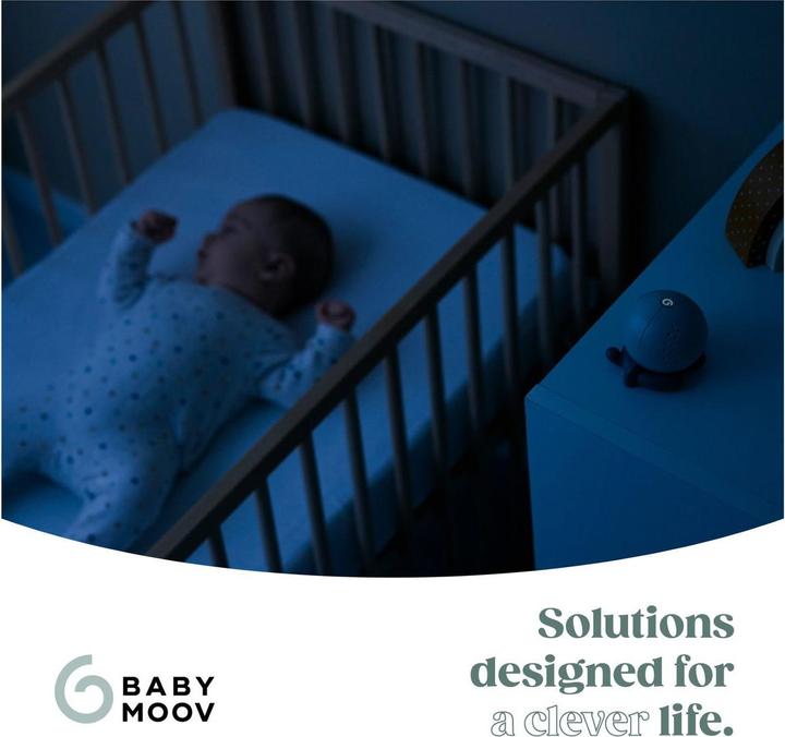 Actual product image Babymoov Yoo Roll Video Baby Monitor (Video & Audio, 300 m)