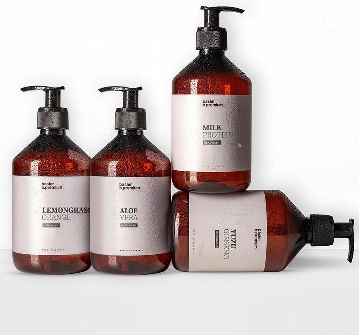Actual product image Basler Premium Yuzu Ginseng Handwash (Liquid soap, 500 ml)