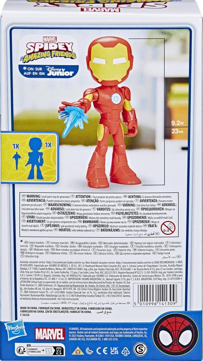 Image du produit Hasbro super grande figure d'action Iron Man, jouet de super-héros pour enfants