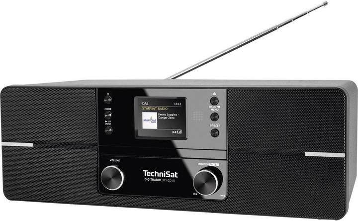 Image du produit TechniSat Digitradio 371 CD IR (DAB+ DAB, VHF, Webradio, Bluetooth)