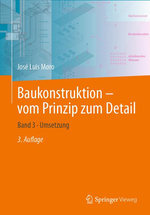 Produktbild Baukonstruktion - vom Prinzip zum Detail (Deutsch, José Luis Moro, Bernes Alihodzic, Matthias Rottner, Jörg Schlaich, Matthias Weissbach, 2022)
