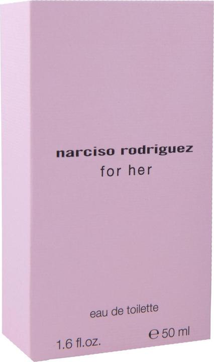 Actual product image Narciso Rodriguez For Her (Eau de toilette, 50 ml)