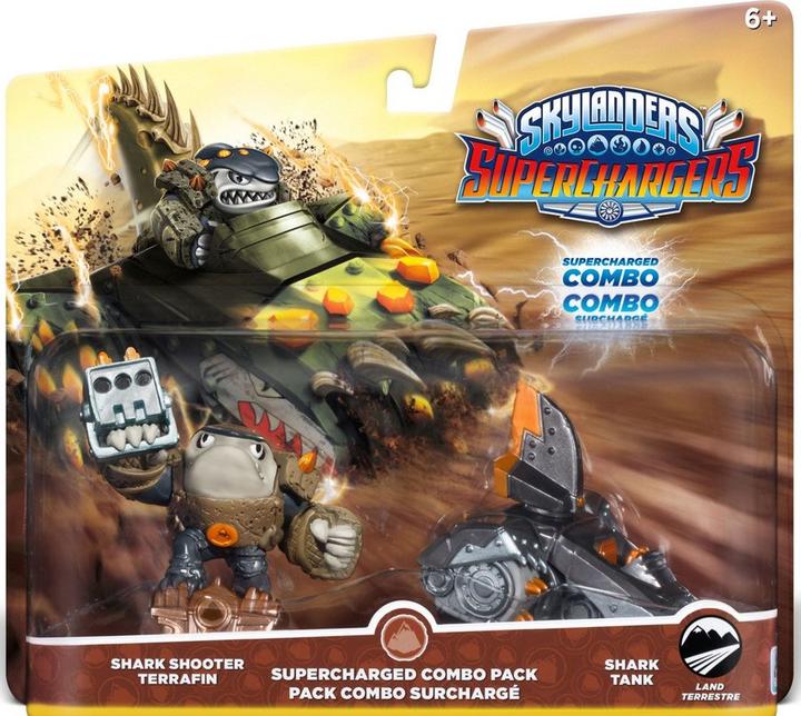 Actual product image Activision Skylanders SuperChargers: Dual Pack Shark Shooter Terrafin + Shark Tank