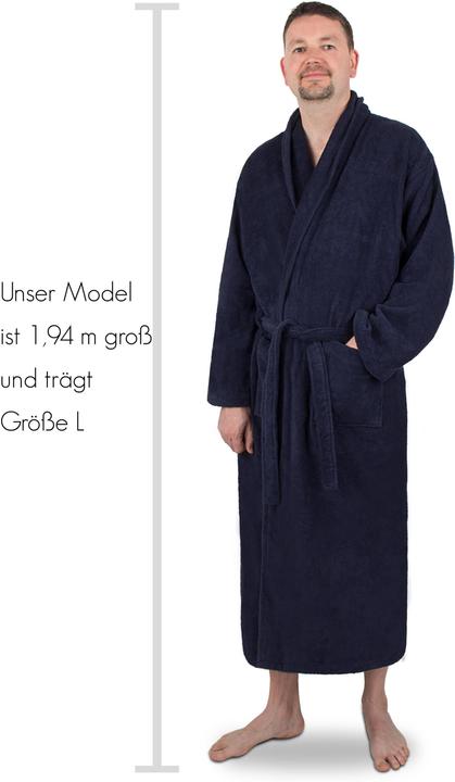 Produktbild Normani Bademantel aus 100 % Baumwolle Lola (XL)