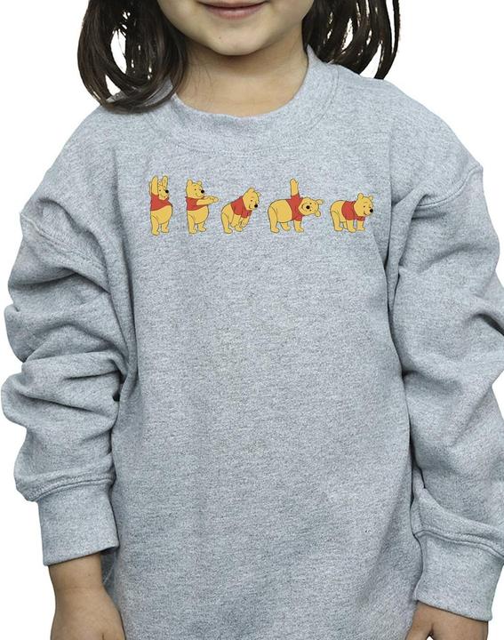 Produktbild Disney Winnie The Pooh Stretching Sweatshirt Mädchen (140, 146)