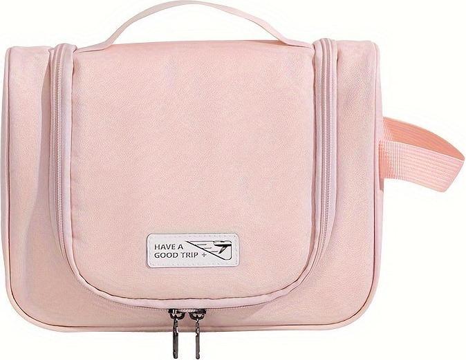 Only-Bags.Store Chic Wabi-Sabi Stil grosse Kapazität Travel Toiletry Bag mit Haken - Portable Cosmetic Organizer