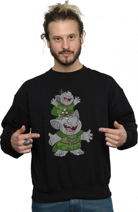 Produktbild Disney Frozen Handstacking Trolls Sweatshirt (L)