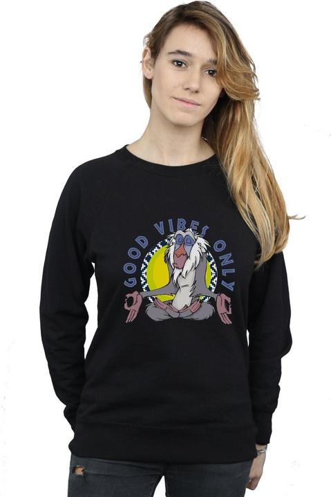 Immagine prodotto Disney The Lion King Rafiki Good Vibes Only Felpa Donna (XL)