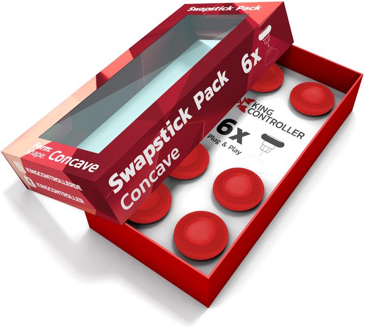 Actual product image King Controller Swapstick Sixpack Concave