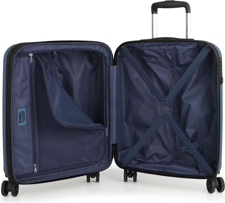 Produktbild Gabol Montreal 4 Rollen Kabinentrolley S 55 cm mit Dehnfalte (40 l, Handgepäck (bis 50l))