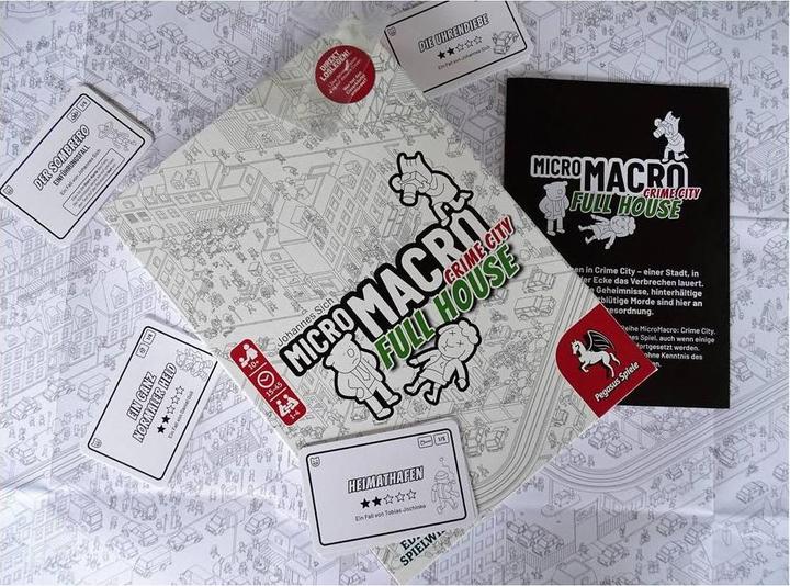Image du produit Pegasus MicroMacro : Crime City 2 - Full House (Allemand)