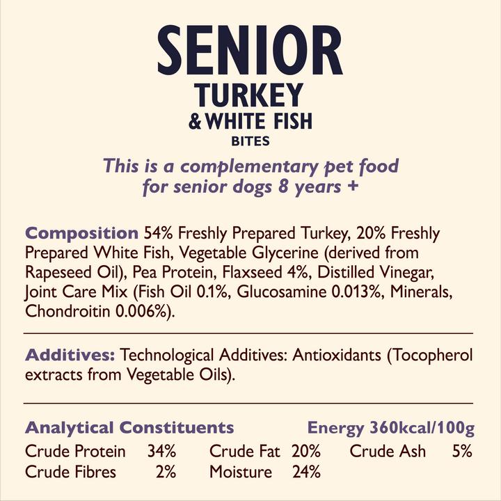 Actual product image Lily's Kitchen Snack Senior Turkey & Fish (Senior, 1 pcs., 75 g)