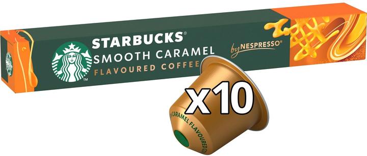 Starbucks Smooth Caramel by Nespresso Flavoured Kaffee (10 x Port.)