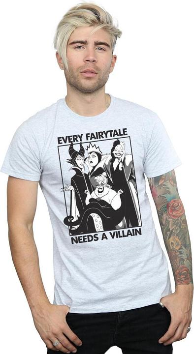 Immagine prodotto Disney Every Fairy Tale Needs A Villain Maglietta Uomo (3XL)