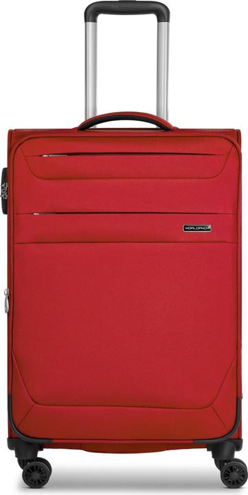 Worldpack Chicago 4 Rollen Trolley M 67 cm mit Dehnfalte (65 l, M (50 - 90l))