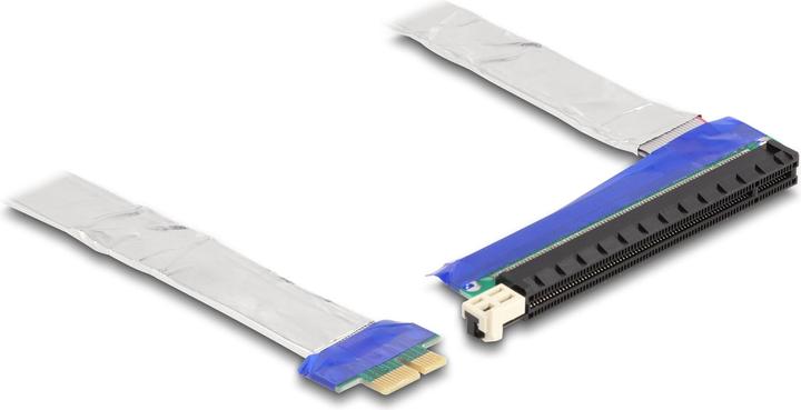 Image du produit Delock Carte Riser PCI Express x1 mâle vers x16 slot avec Ka