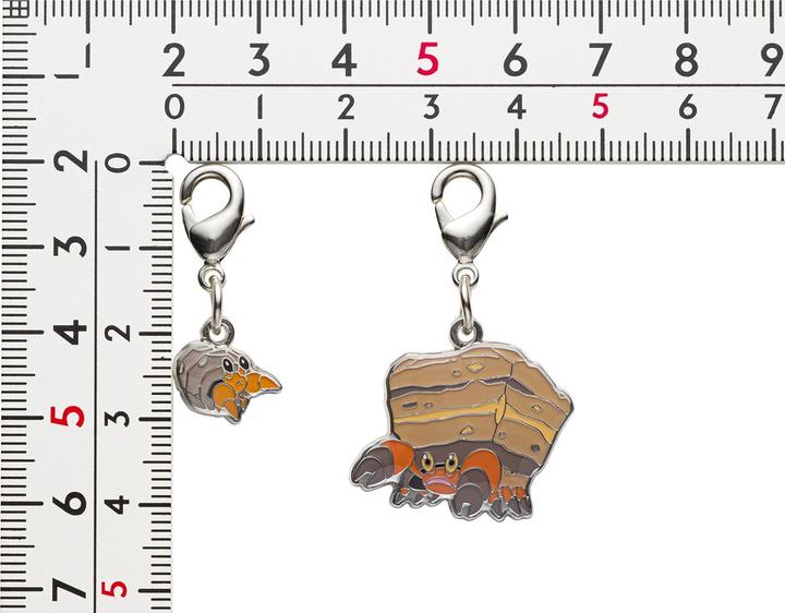 Actual product image Pokémon Pokemon Centre - Dwebble, Crustle keyring - 2 pieces