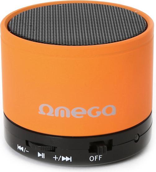 Omega OG47O portable speaker Stereo portable speaker Black, Orange (5 h, USB power delivery)