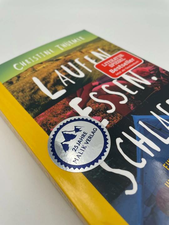 Actual product image Laufen. Essen. Schlafen (German, Christine Thürmer, 2018)