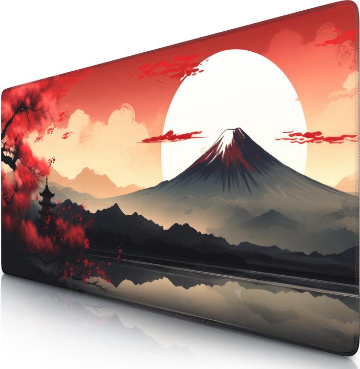 Actual product image Titanwolf Gaming mouse pad, 900 x 400mm XXL speed gaming mouse mat, mouse pad extra large surface, Japan (XXL)