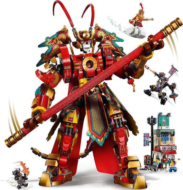 Immagine prodotto LEGO Monkey King Mech (80012, LEGO Monkie Kid, Set LEGO rari)