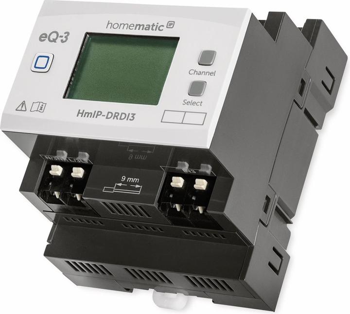 Actual product image Homematic IP Dimming actuator for DIN rail mounting 3-fold (Dimming actuator)