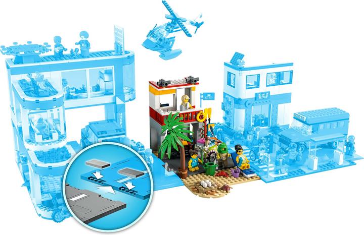 Produktbild LEGO Rettungsschwimmer-Station (60328, LEGO City)
