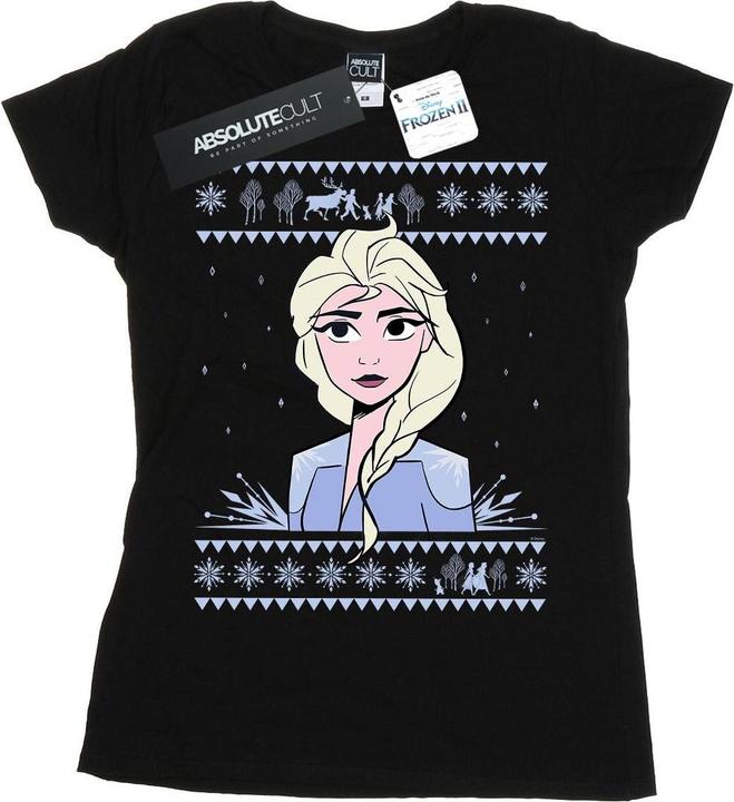 Image du produit Disney - T-shirt FROZEN ELSA CHRISTMAS - Femme (L)