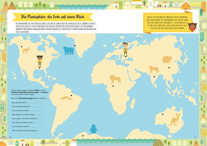 Produktbild Alles über Landkarten. Lerne Karten lesen und zeichne die Welt (Verrückt nach Geographie (Deutsch, Massimo Miato, Agnese Baruzzi, Paola Misesti, 2024)