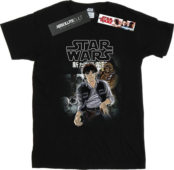 Immagine prodotto Star Wars Han And Chewie Anime Maglietta Uomo (XL)