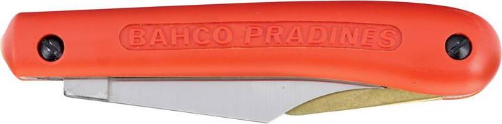 Actual product image Bahco Oculating knife, folding with plastic handle, 180 mm